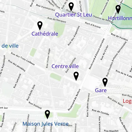 Lägenhet Agreable, Stationnement Gratuit, Quartier