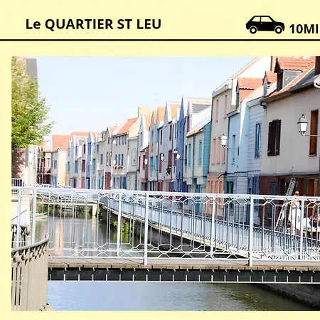 Apartamento Agréable, Quartier Amiens