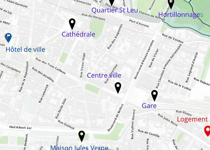 Apartamento Agréable, Quartier