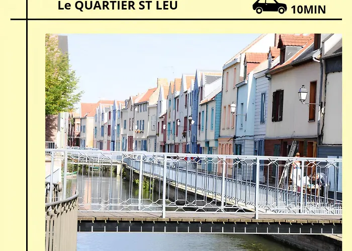 Apartamento Agréable, Quartier Amiens